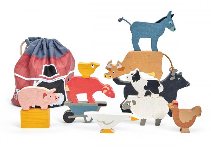 Stacking Farmyard from Tender Leaf Toys