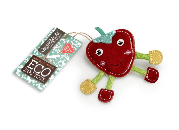 Steve the strawberry eco pet toy