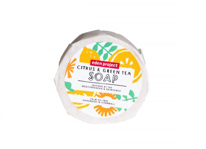 Citrus and green tea soap