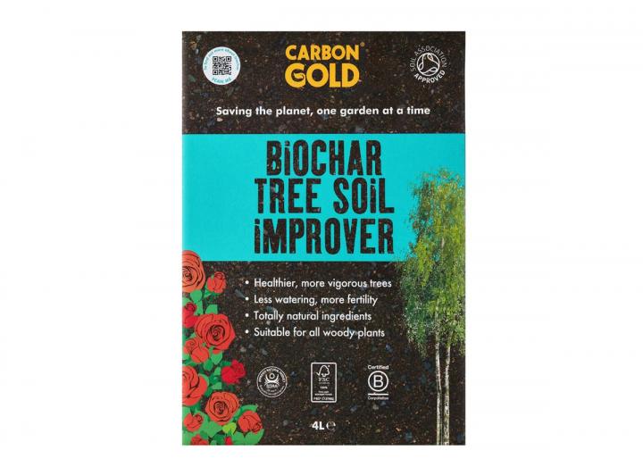 Carbon Gold biochar tree soil improver 4L