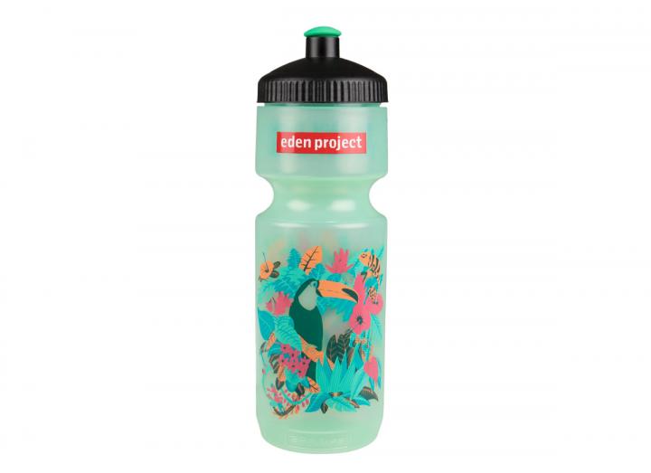Tropical print sugar cane drinking bottle