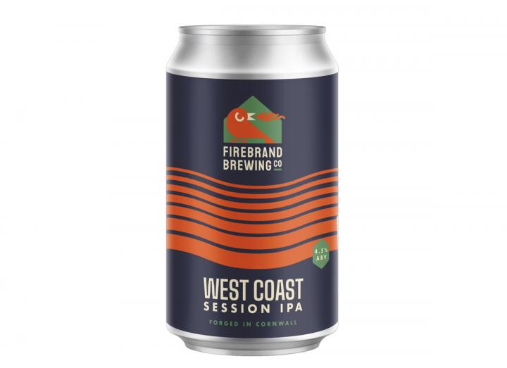 West Coast Session IPA from the Firebrand Brewing Co. in Cornwall