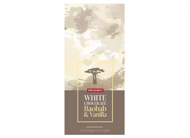 Eden Project White Chocolate with Baobab & Vanilla 100g