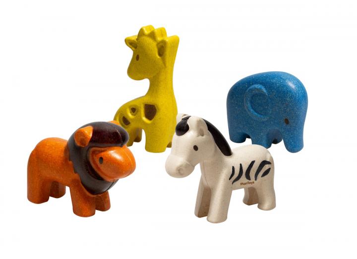 Plan Toys wild animals set