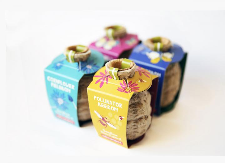 Wildflower seedbombs