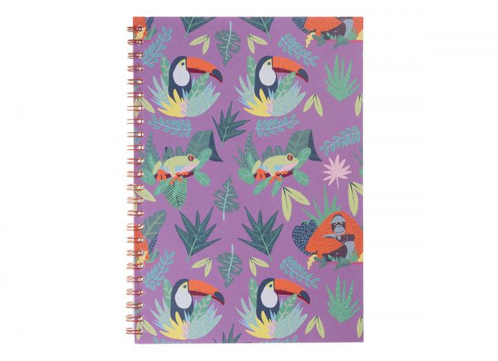 A5 notebook jungle