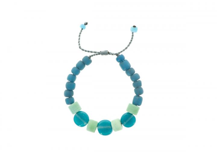 Air glass oval bracelet