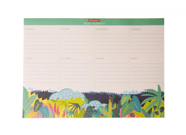 Biomes week planner