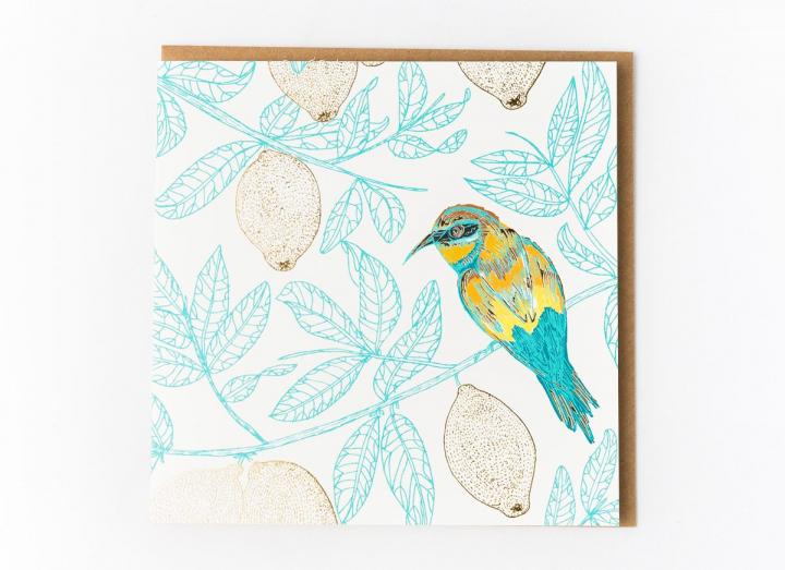 Eden Project European bee-eater card