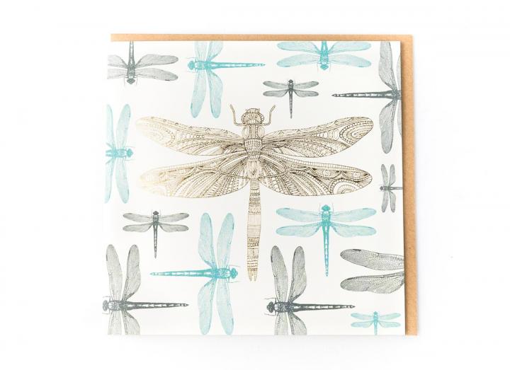 Eden Project dragonfly card
