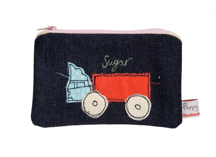 Eden embroidered small useful purse