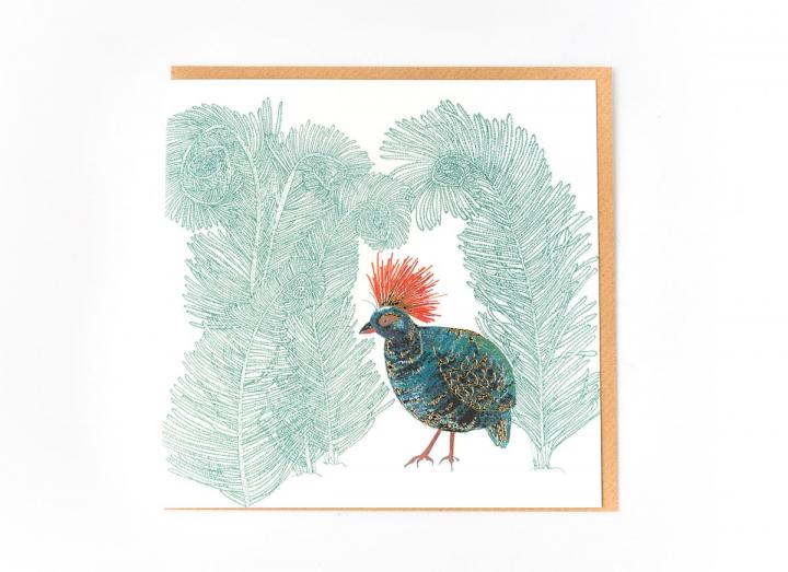 Eden Project roul roul partridge card