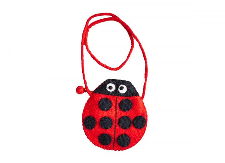 Felt bag ladybird