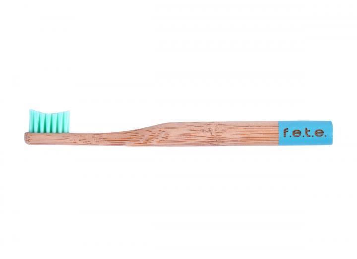 Bamboo toothbrush child green