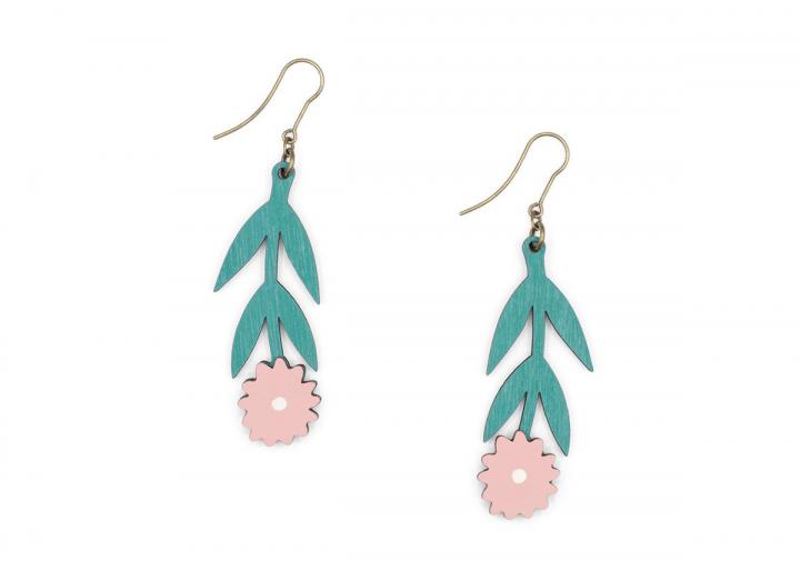 First bloom earrings