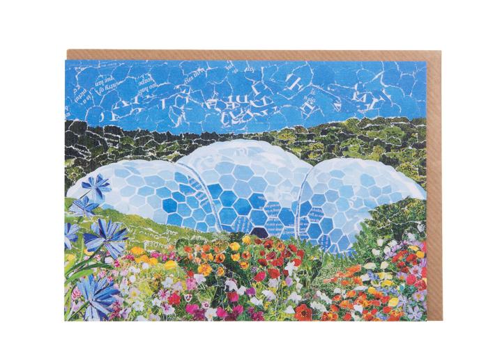 Floral biome scene card