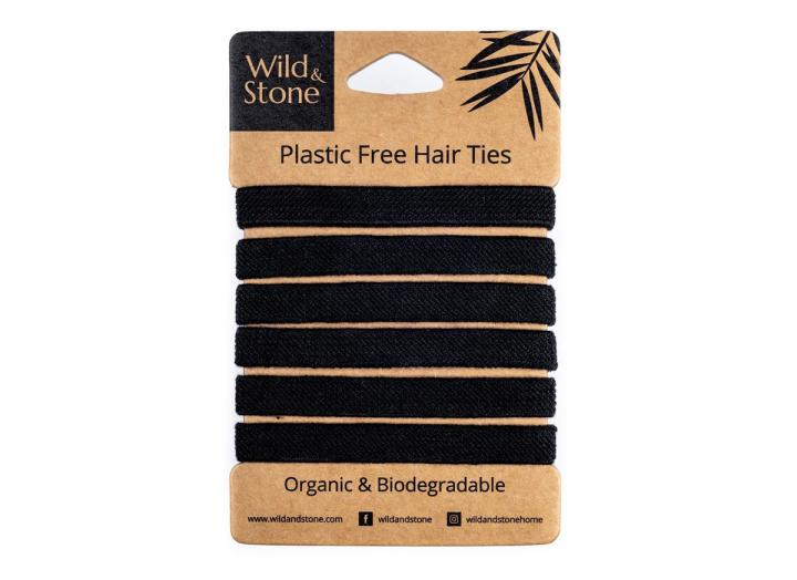 Plastic free hair ties