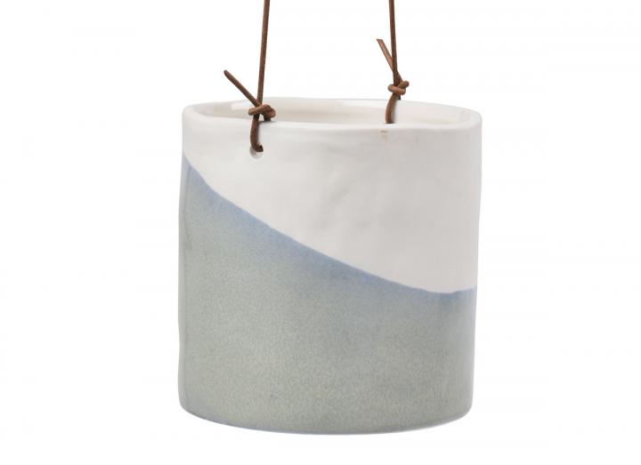 Dip design indoor hanging pot