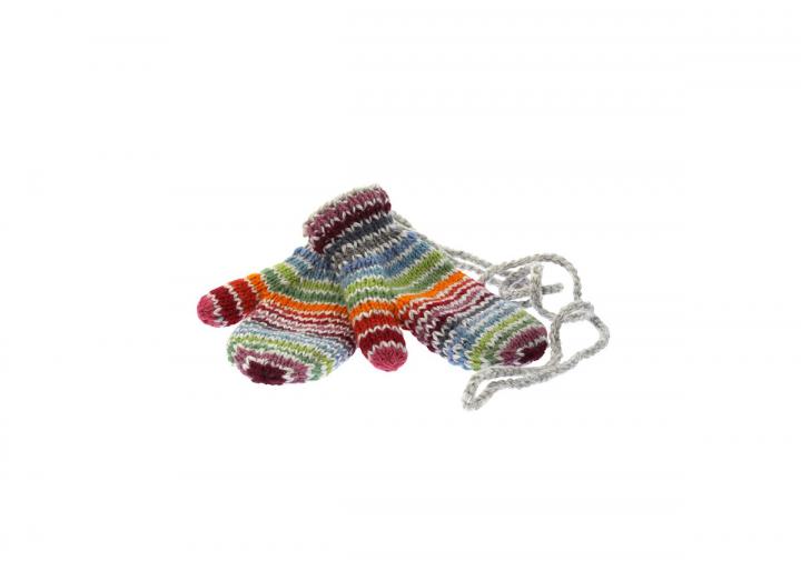 Hoxton stripe mittens