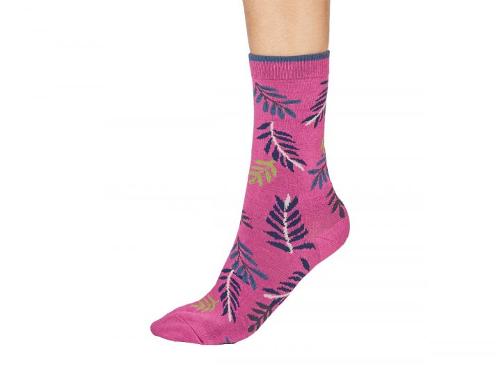 Mable leaf socks