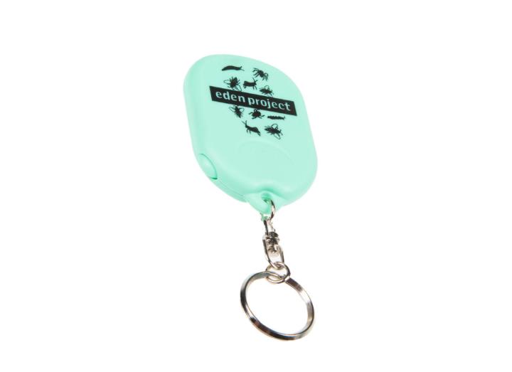 Magnifying glass keyring