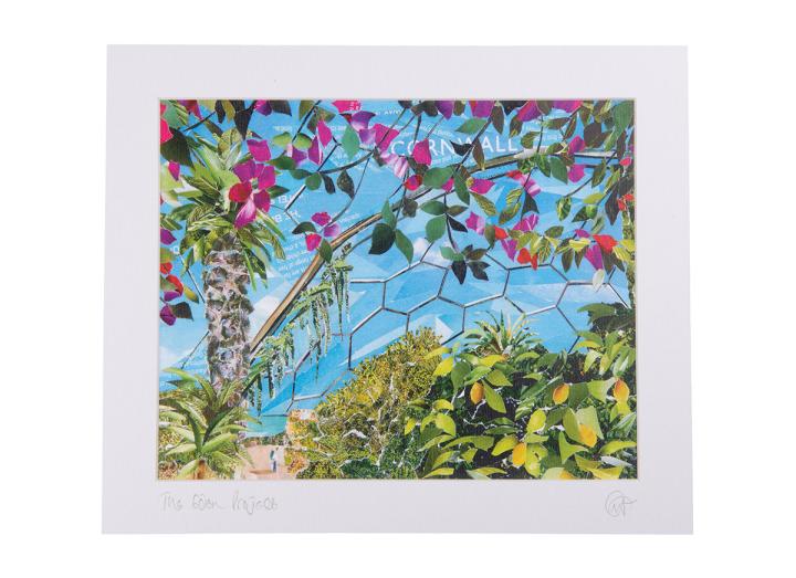 Mediterranean scene art print