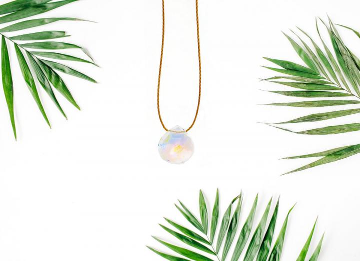 Rainbow Quartz necklace