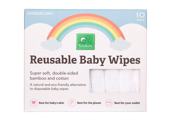 Reusable baby wipes