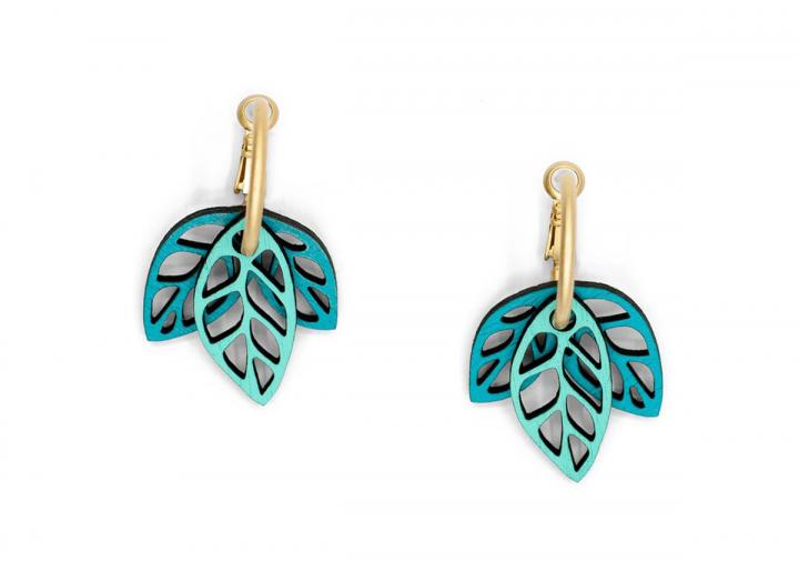 Rustling leaves earrings