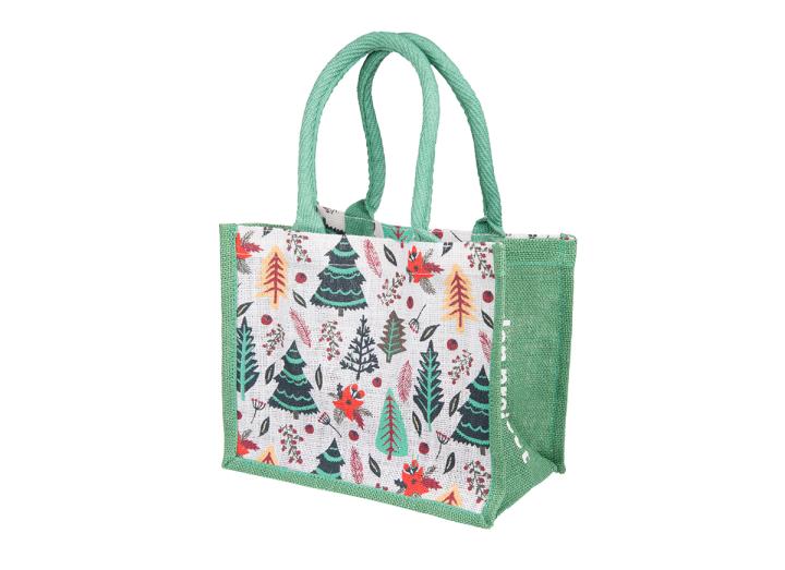 Small jute bag christmas