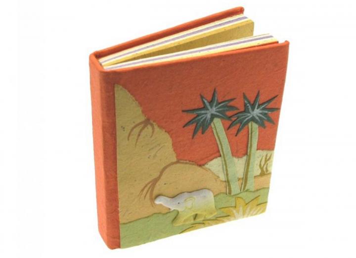 Small elephant poo notebook