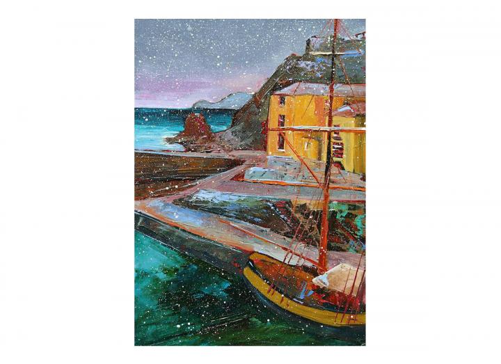 Snowy Charlestown card