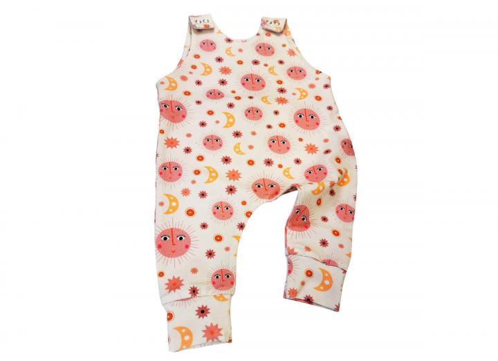 Sun and moon romper
