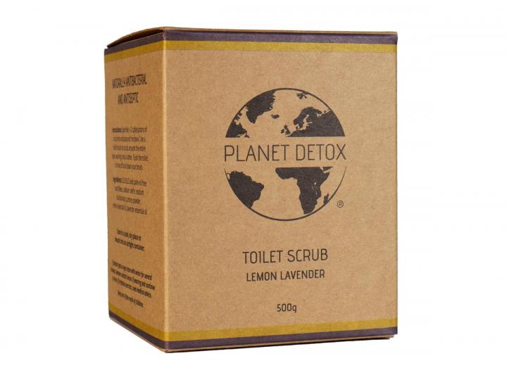 Toilet scrub in lemon & lavender from Planet Detox