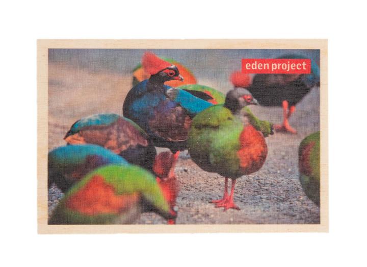 Wooden postcard roul rouls