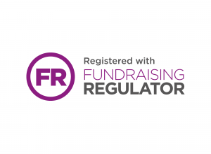 Registered with Fundraising Regulator logo