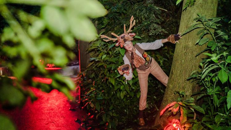 Deer character in Rainforest Biome