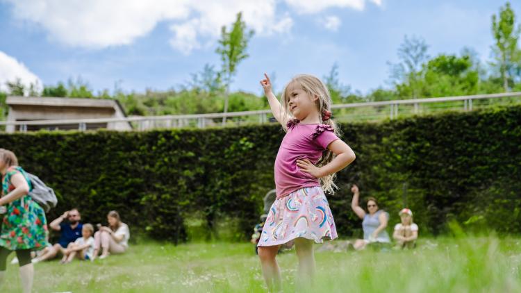 Girl dancing