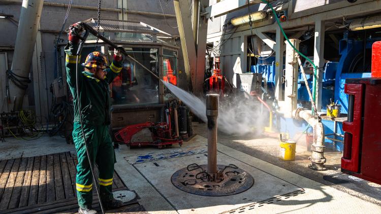 Geothermal worker