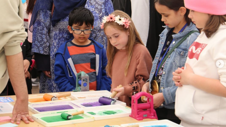 Crafts Council: Children taking part in National Festival of Making 2023