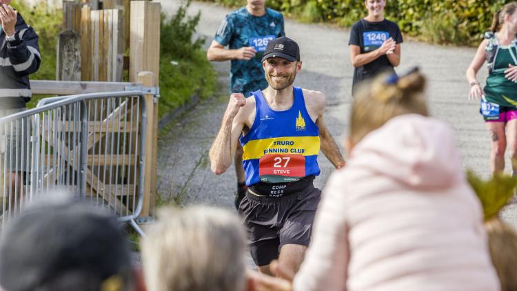 Steve Reynolds places first in the Eden Marathon 2023