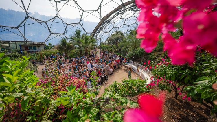 Event at the Eden Project Mediterranean Biome