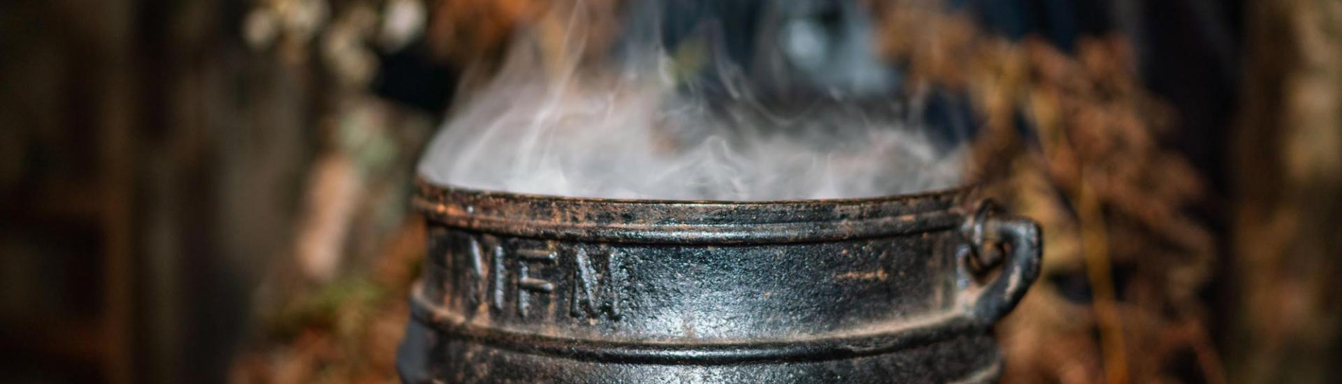 Cauldron smoking