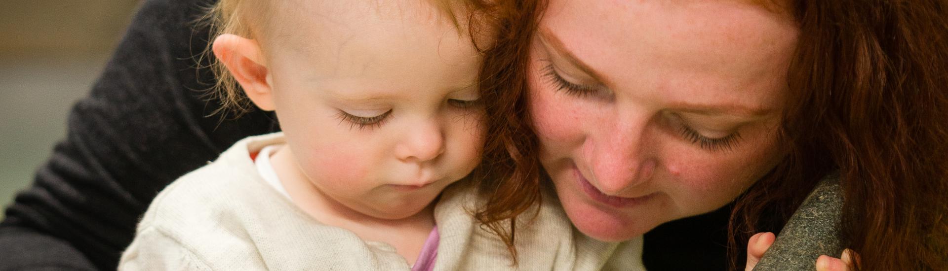 Mother and Child at Explore and Play session