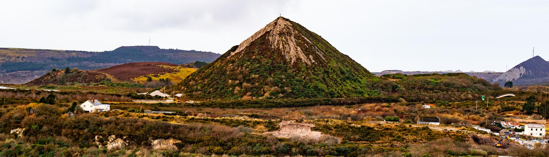 Landscape around clay trails