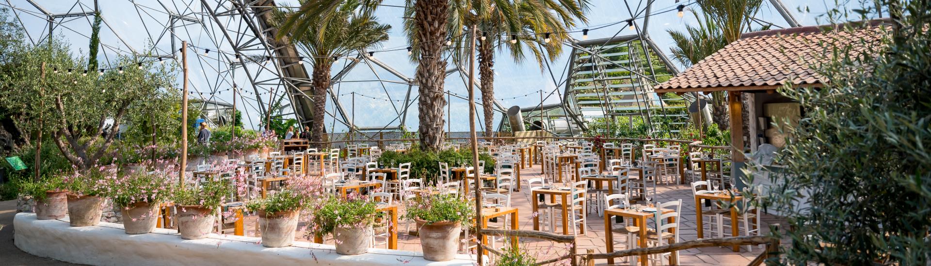 Med Terrace Restaurant at the Eden Project