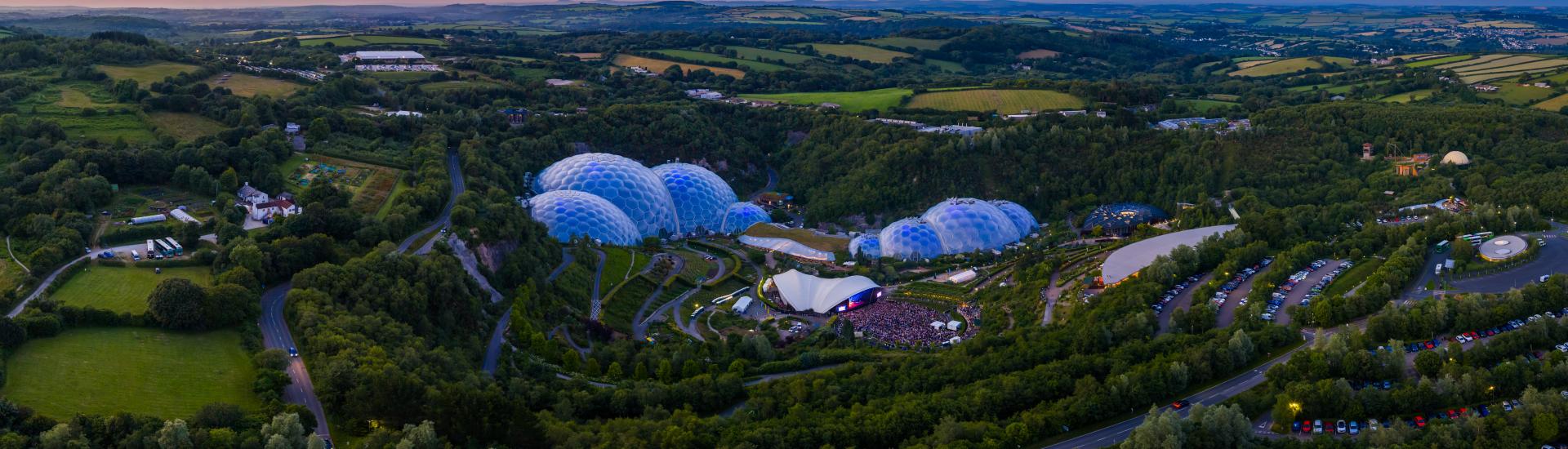 Eden Sessions stage at Eden Project
